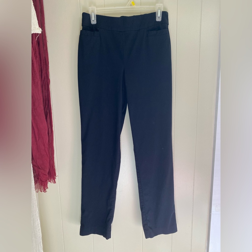 Kim Rogers Black Pants Slim Size 8